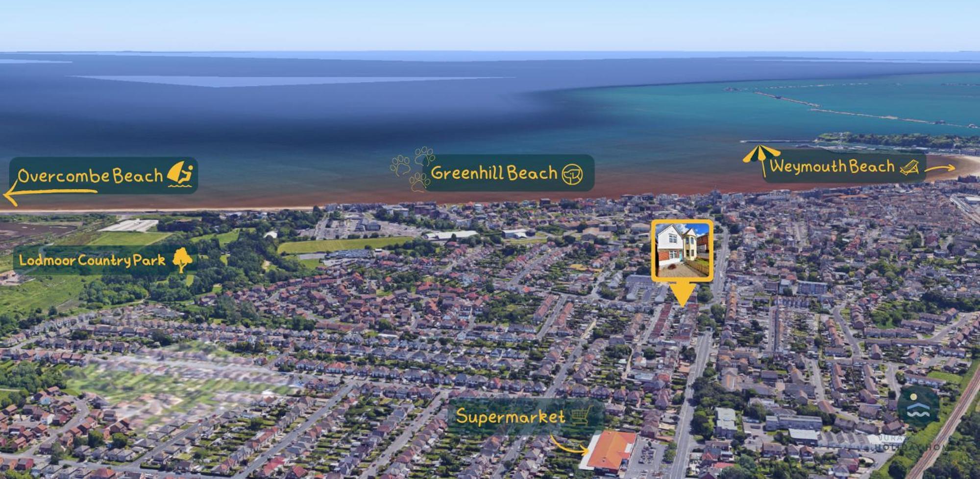 Sanderlings - Holiday Home Close To Beach Weymouth Exterior foto